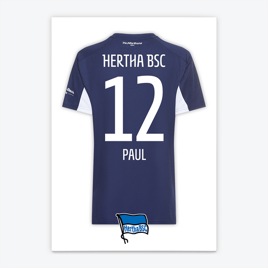 Fussball Türschild BSC Hertha BSC Berlin - Heimtrikot 2025/2026
