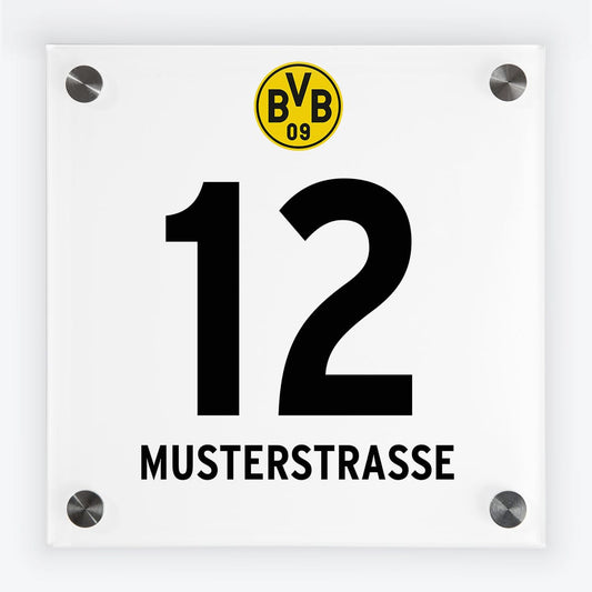 Fussball Türschild BVB Borussia Dortmund - Design 3