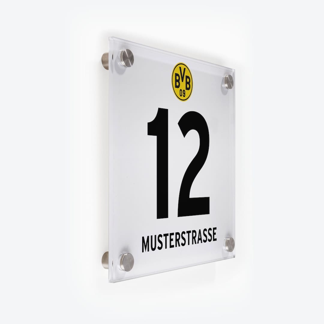 Fussball Türschild BVB Borussia Dortmund - Design 3