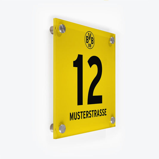 Fussball Türschild BVB Borussia Dortmund - Design 4