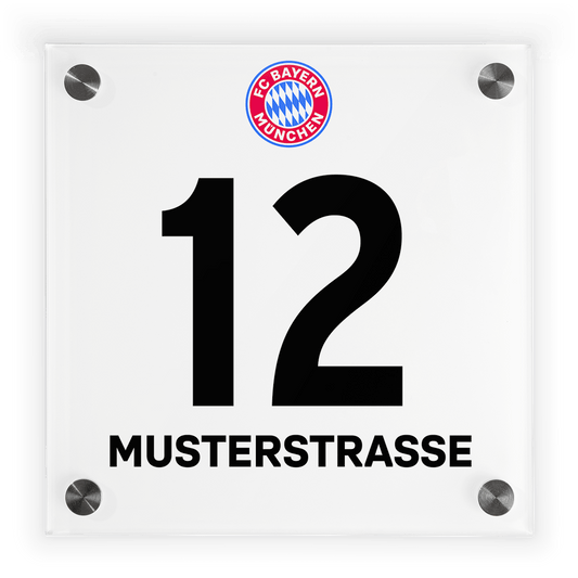 Fussball Türschild FCB FC Bayern München - Design 2