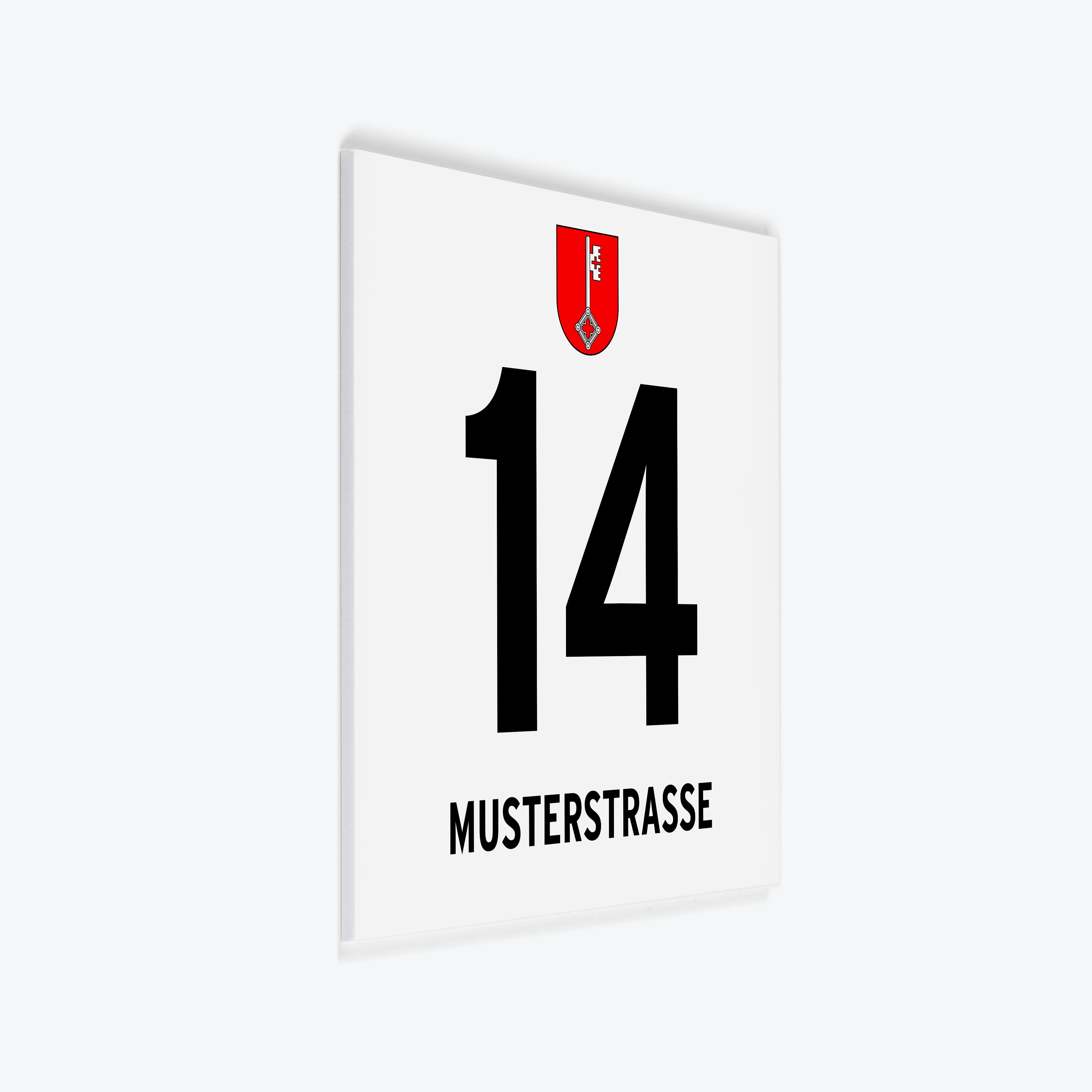 Gemeindeschild 3352 St.Peter in der Au als PVC-Schild