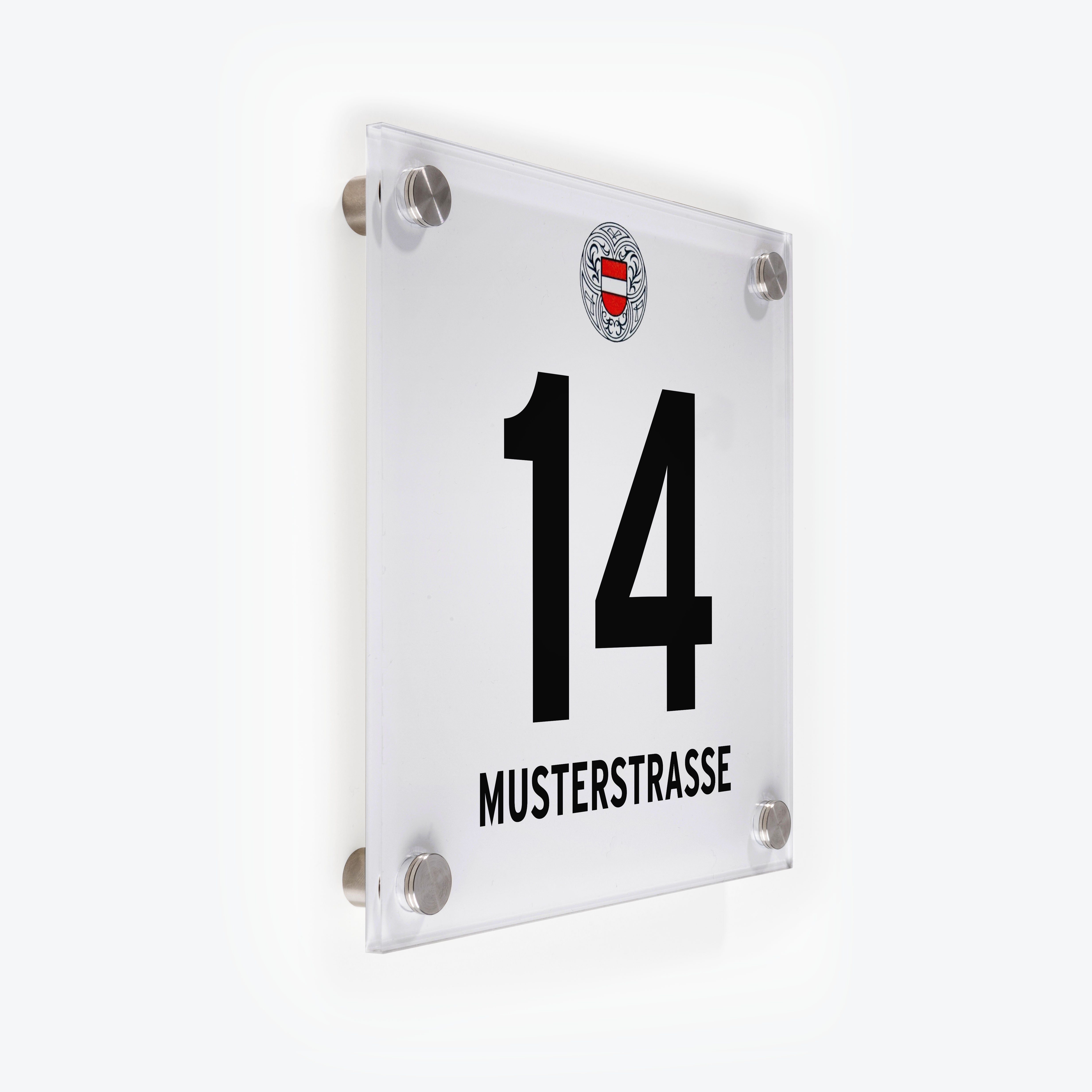 Gemeindeschild 3830 Waidhofen an der Thaya als Acrylglas-Schild