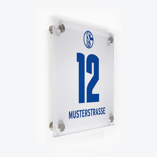Fussball Türschild S04 Schalke 04 - Design 1