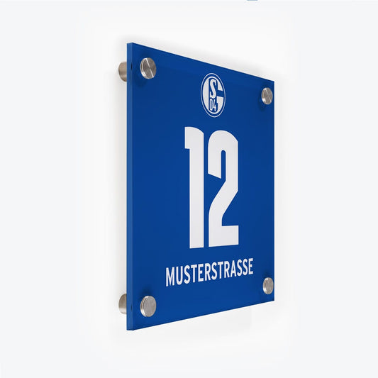 Fussball Türschild S04 Schalke 04 - Design 2