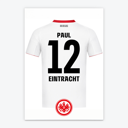 Türschild Eintracht Frankfurt - Auswärtstrikot 2025/2026