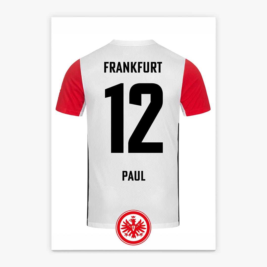Türschild Eintracht Frankfurt - Heimtrikot 2024/2025