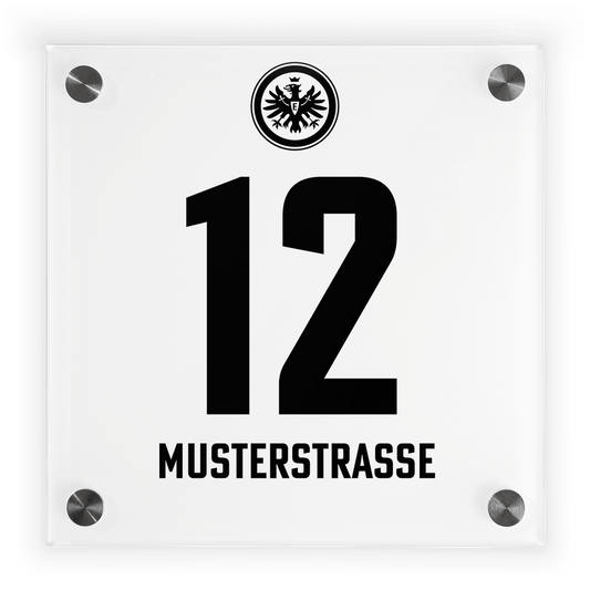 Fussball Türschild ETF Eintracht Frankfurt Design 01 v2
