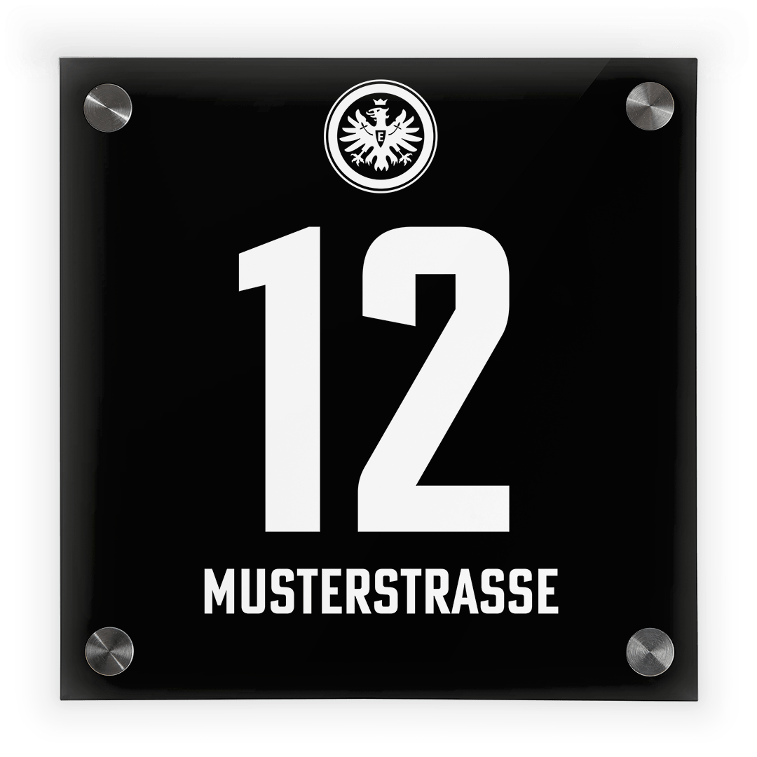 Fussball Türschild ETF Eintracht Frankfurt Design 41 v2