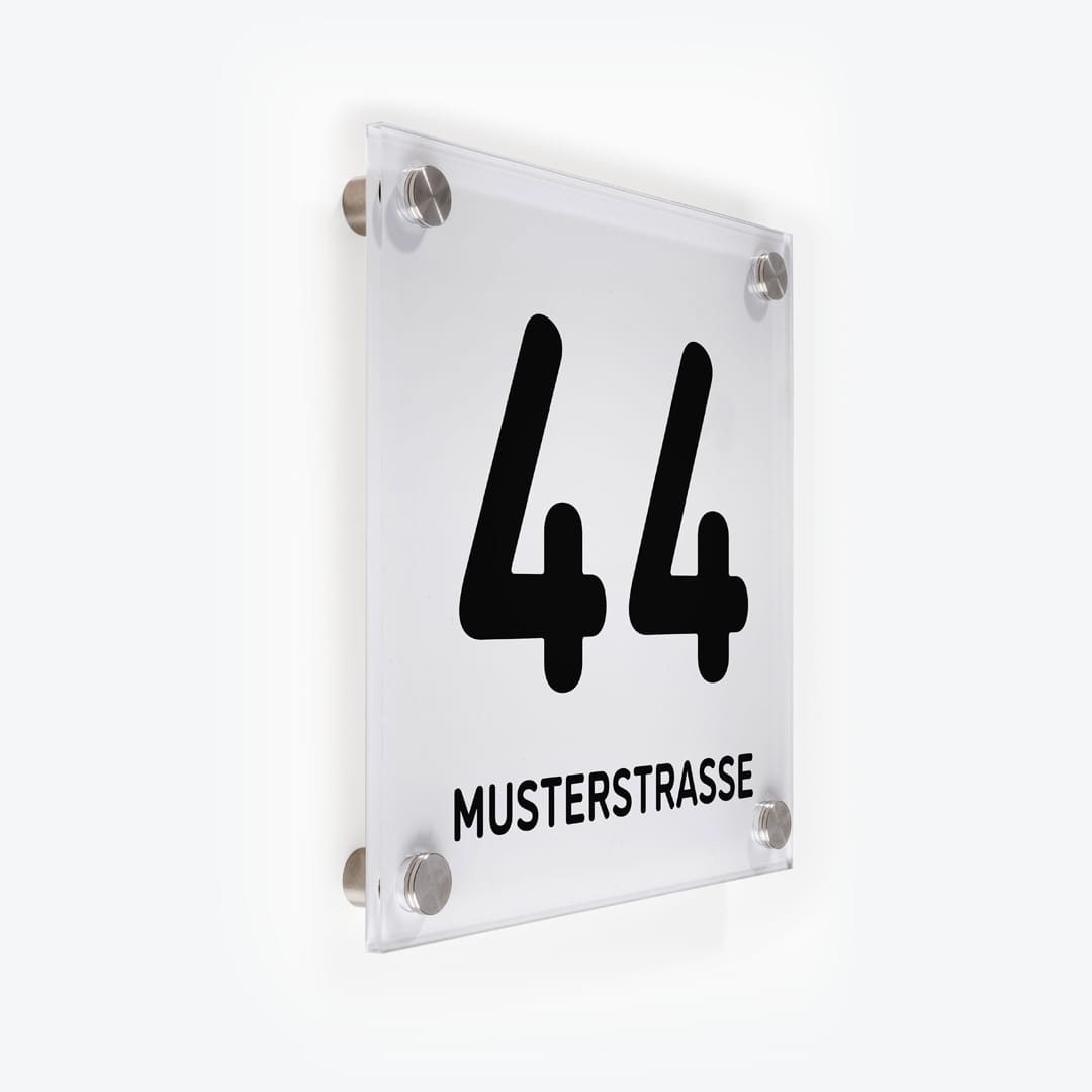 Türschild klassisch | Design 3 als Acrylglas-Schild