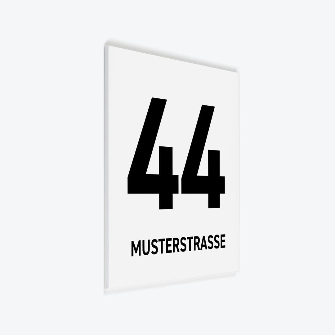 Türschild klassisch | Design 1 als PVC-Schild