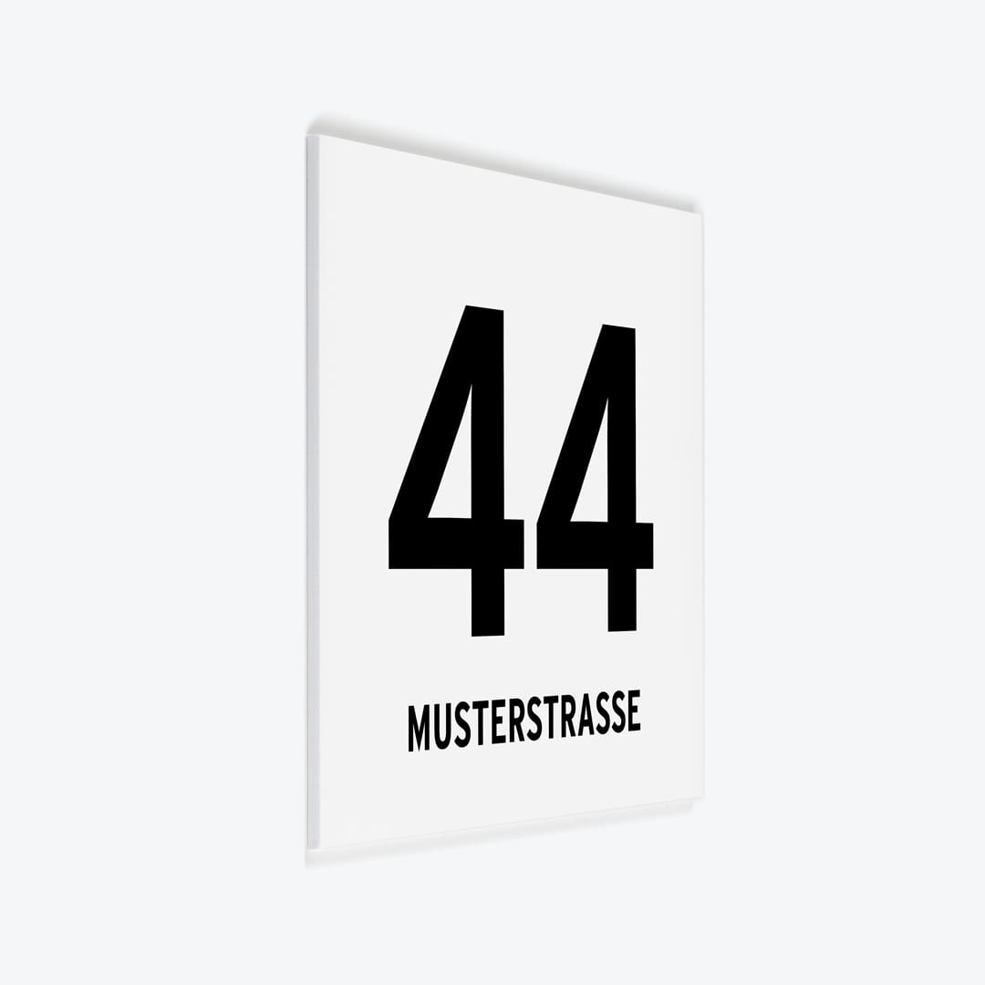Türschild klassisch | Design 2 als PVC-Schild