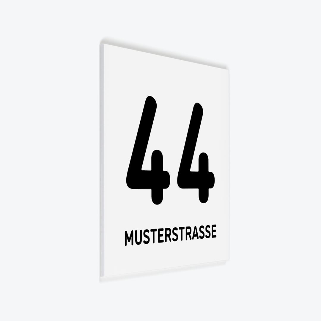 Türschild klassisch | Design 3 als PVC-Schild