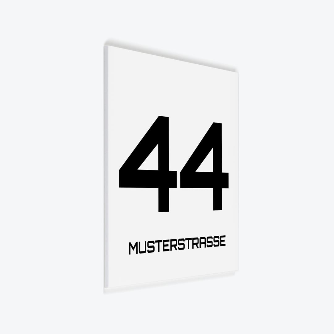 Türschild klassisch | Design 4 als PVC-Schild