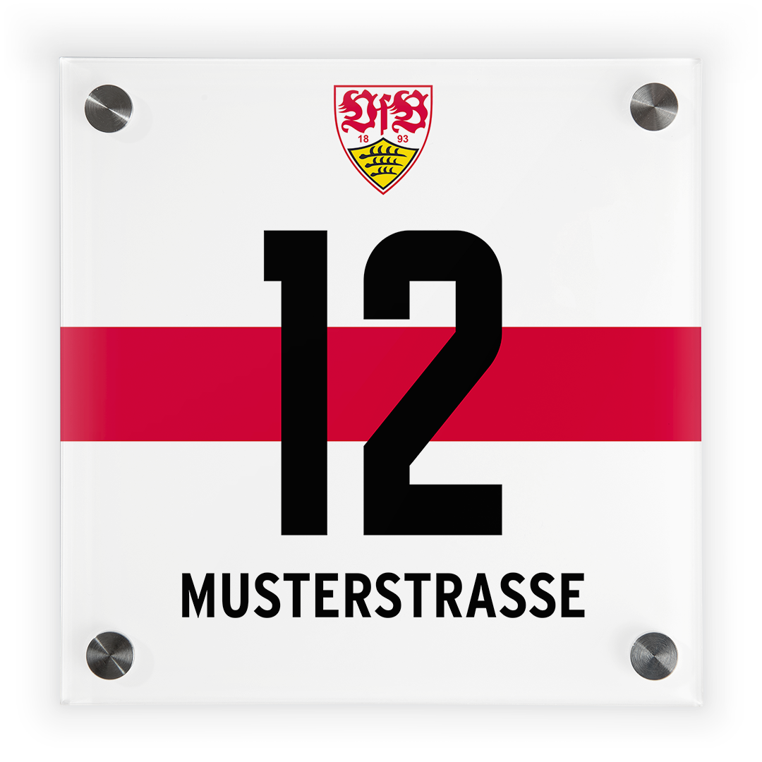 Fussball Türschild VFB Stuttgart - Design 4