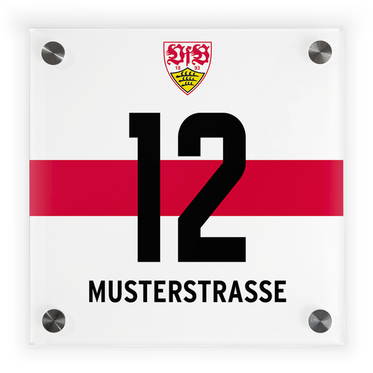 Fussball Türschild VFB Stuttgart - Design 4