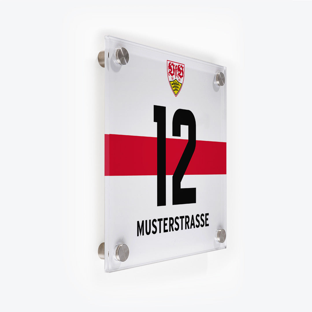 Fussball Türschild VFB Stuttgart - Design 4