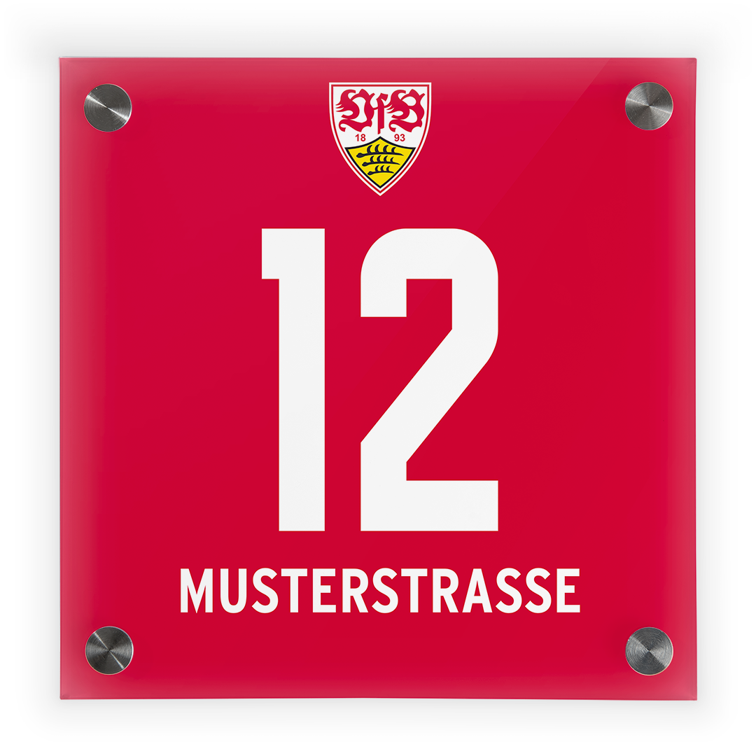 Fussball Türschild VFB Stuttgart - Design 5