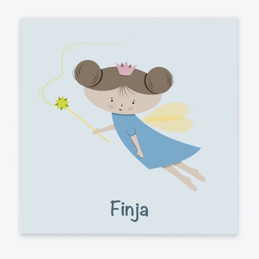 Türschild Kinderzimmer Fee mit Krone