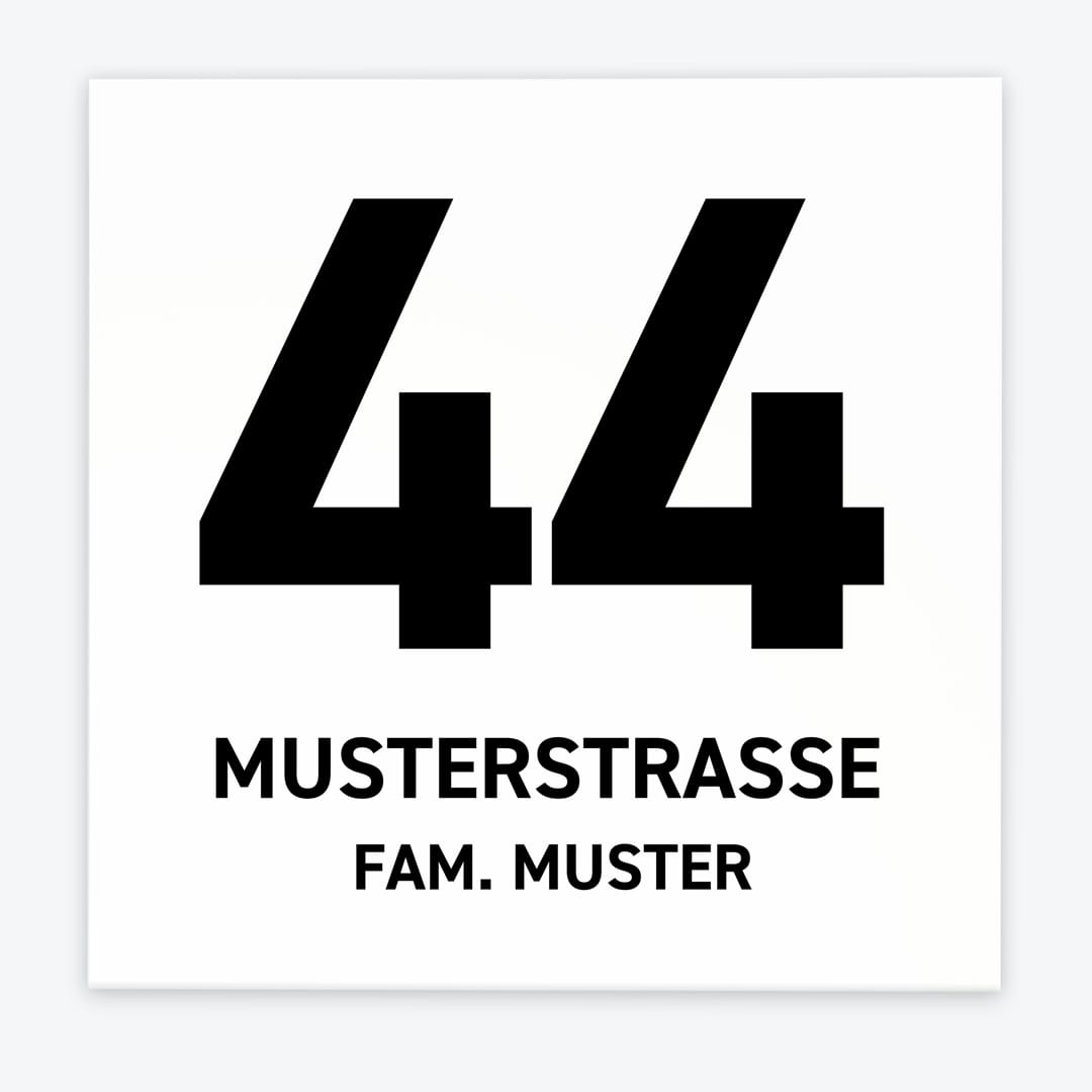 Türschild klassisch | Design 1