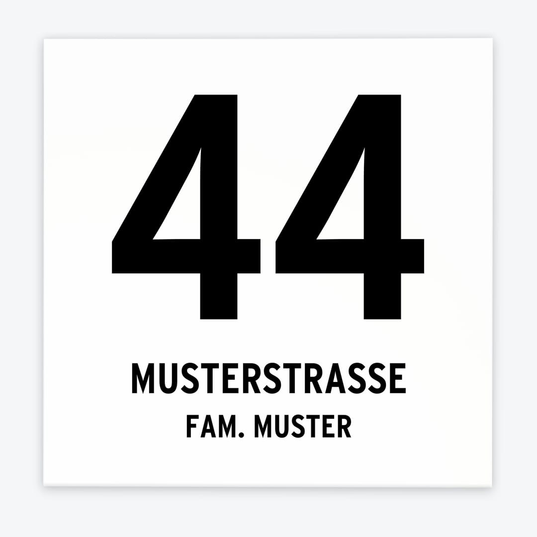 Türschild klassisch | Design 2