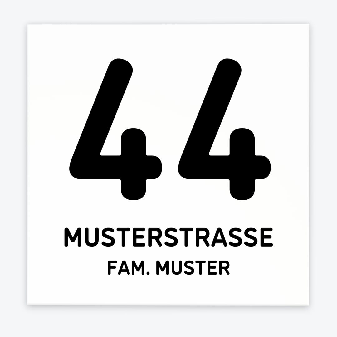 Türschild klassisch | Design 3