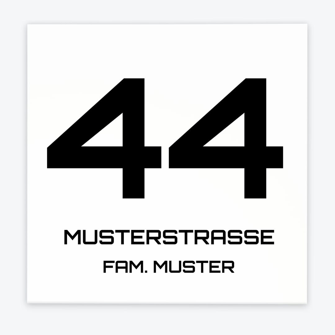 Türschild klassisch | Design 4