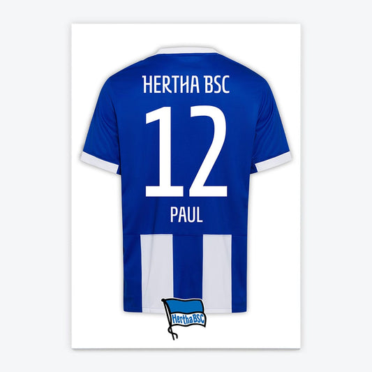Fussball Türschild BSC Hertha BSC Berlin - Heimtrikot 2024/2025