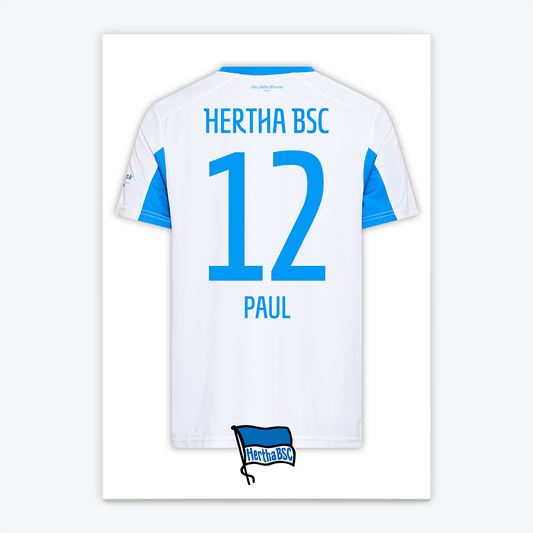 Fussball Türschild BSC Hertha BSC Berlin - Auswärtstrikot 2025/2026