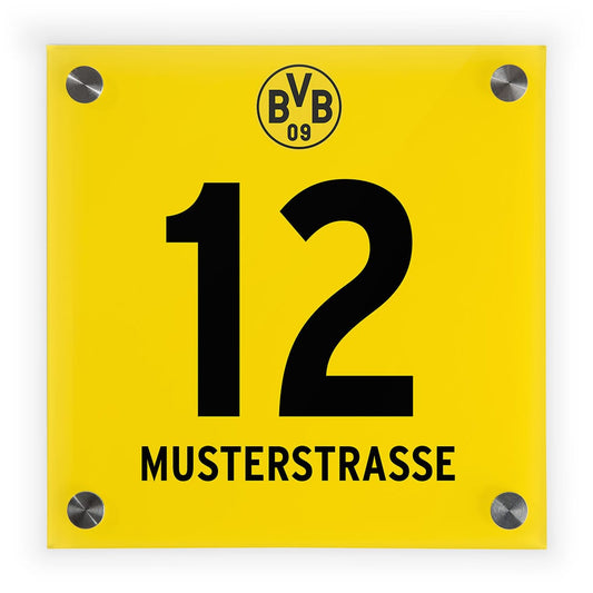 Türschild BVB Borussia Dortmund - Design 4