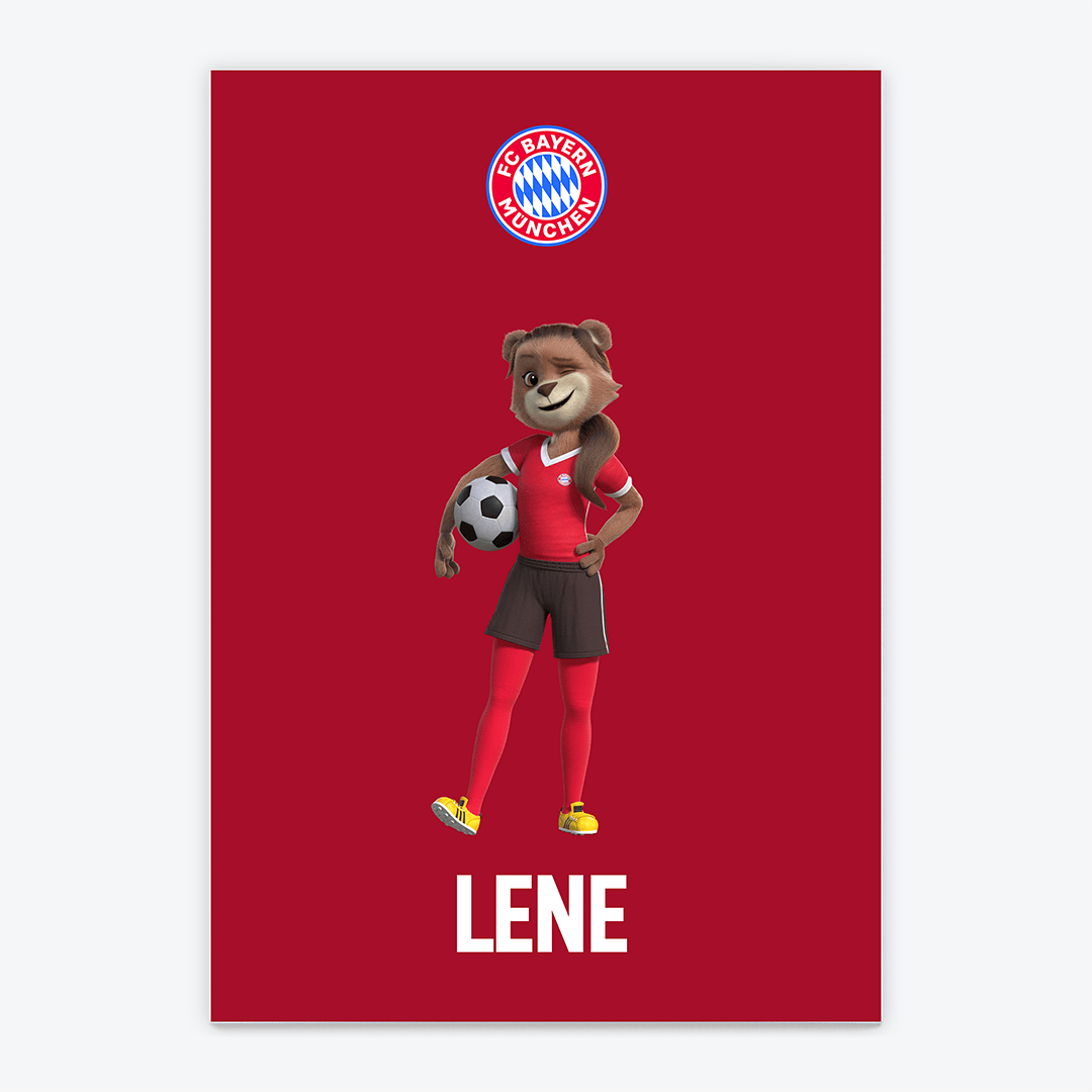 Fussball Türschild FCB FC Bayern München - Mia