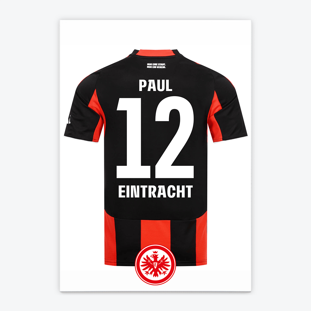 Türschild Eintracht Frankfurt - Heimtrikot 2025/2026