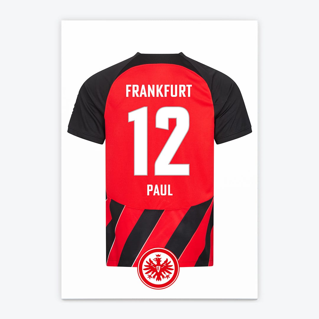 Türschild Eintracht Frankfurt - Heimtrikot 2023/2024