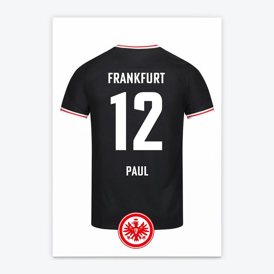 Türschild Eintracht Frankfurt - Auswärtstrikot 2023/2024