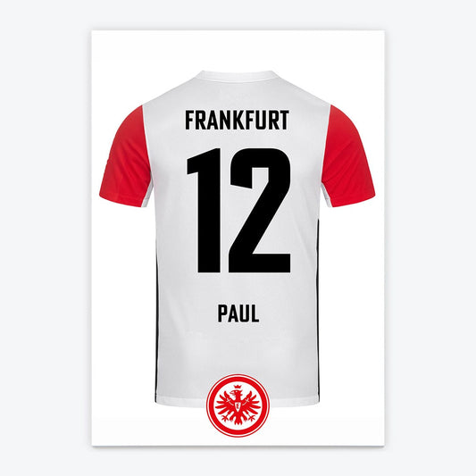 Türschild Eintracht Frankfurt - Heimtrikot 2024/2025