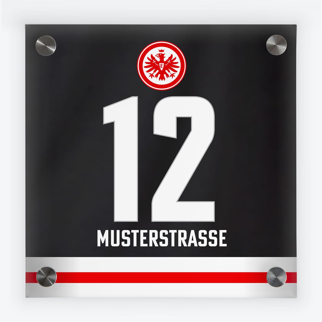 Türschild Eintracht Frankfurt - Auswärtstrikot 2023/2024 - SGE Wappen
