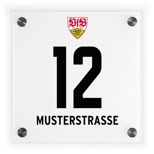 Fussball Türschild VFB Stuttgart - Design 3