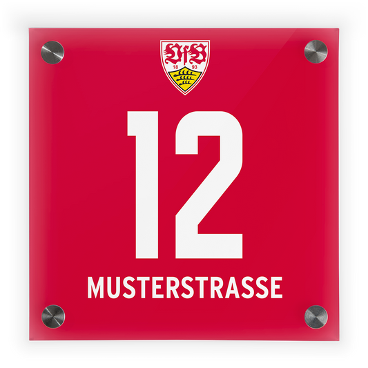 Fussball Türschild VFB Stuttgart - Design 5
